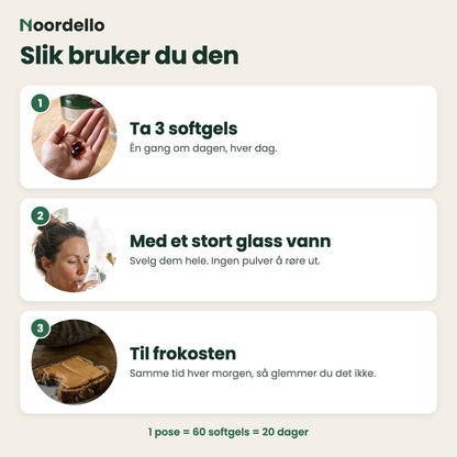 Slik bruker du Lymfeformel